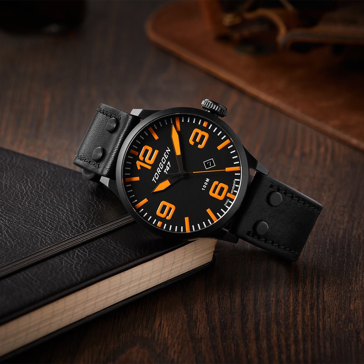 Product photography of luxury men watch